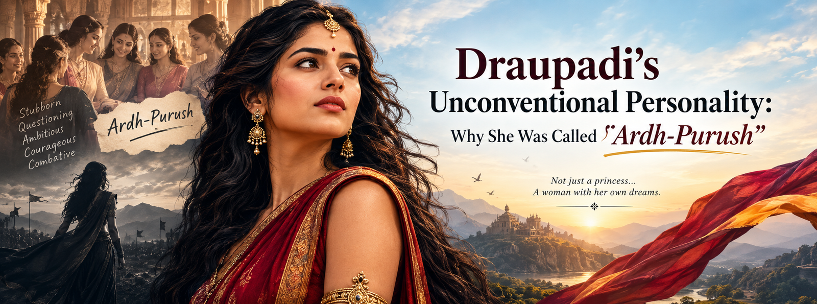 Draupadi’s Unconventional Personality: Why She Was Called “Ardh-Purush”
