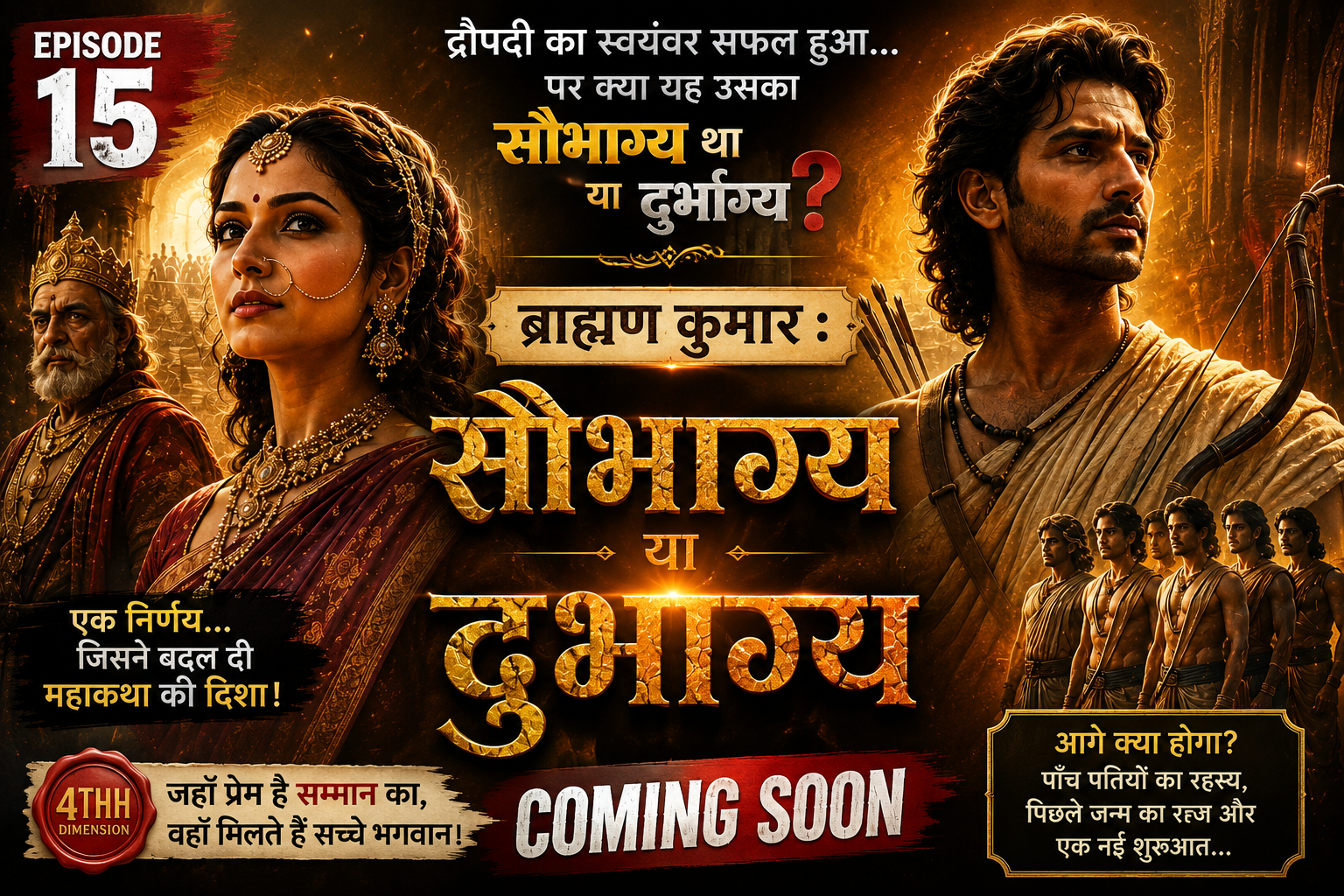 द्रौपदी का एक फैसला… सौभाग्य या दुर्भाग्य? | ब्राह्मण कुमार | Episode 15