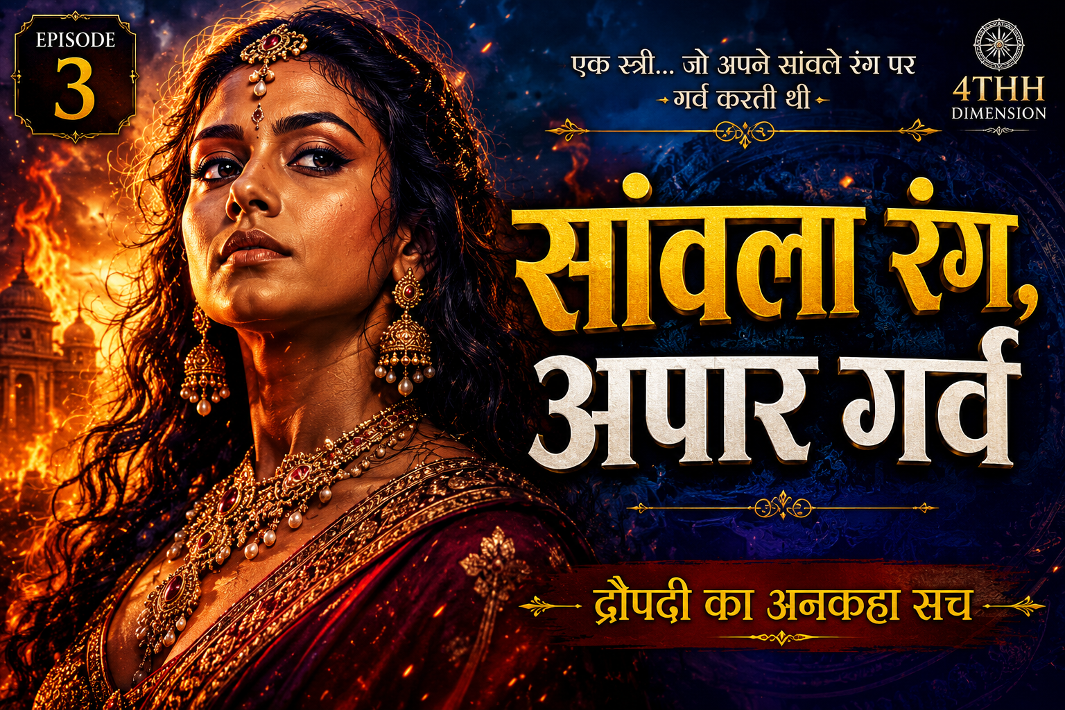 EP-03 |  द्रौपदी का अनुपम सौंदर्य और सांवले रंग का गौरव